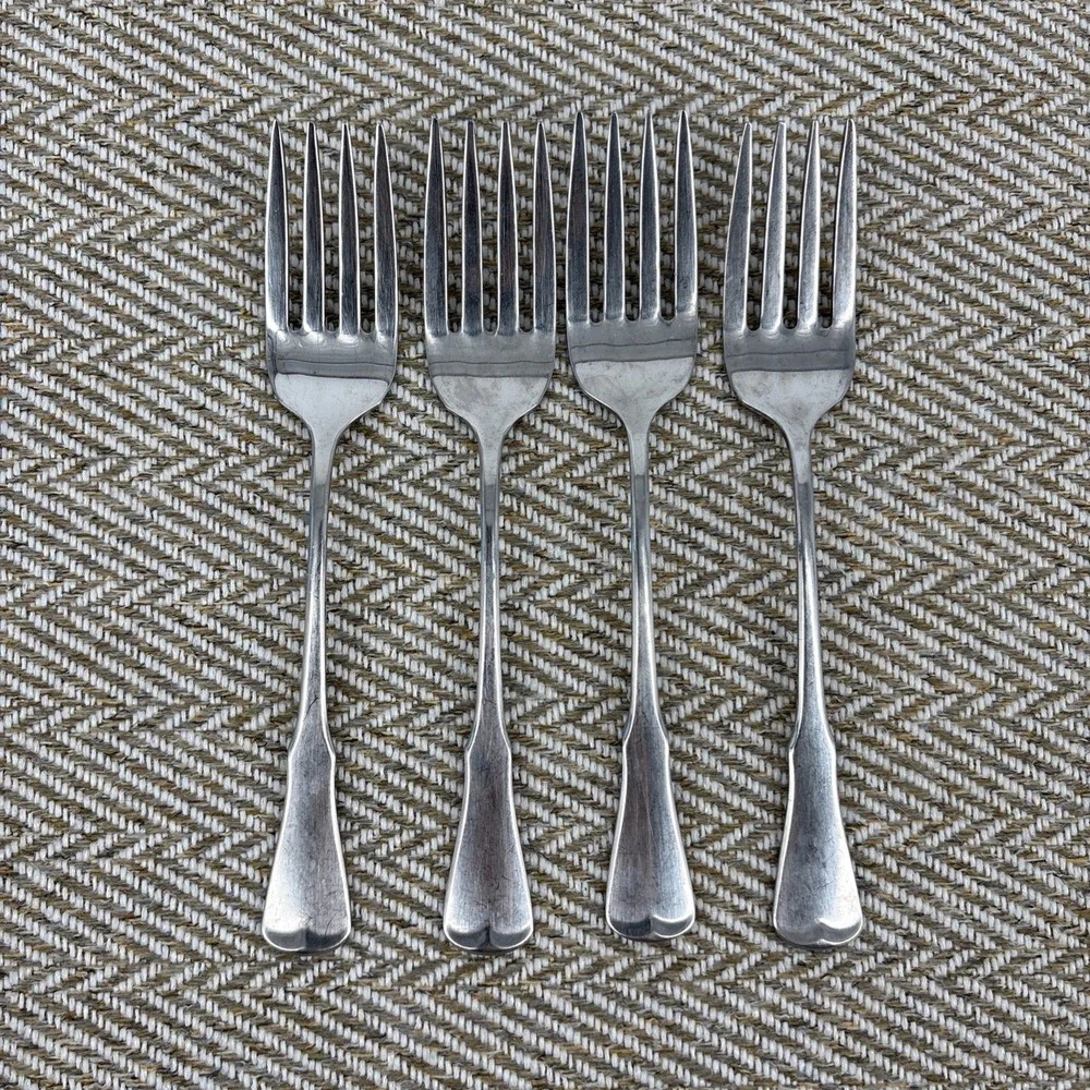 Oneida Patrick Henry Community Stainless Set of 4 Salad Forks
